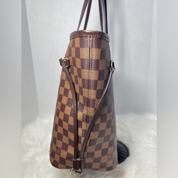 LV Neverfull Mm Damier Ebene Tote Bag - Picture 5 of 17